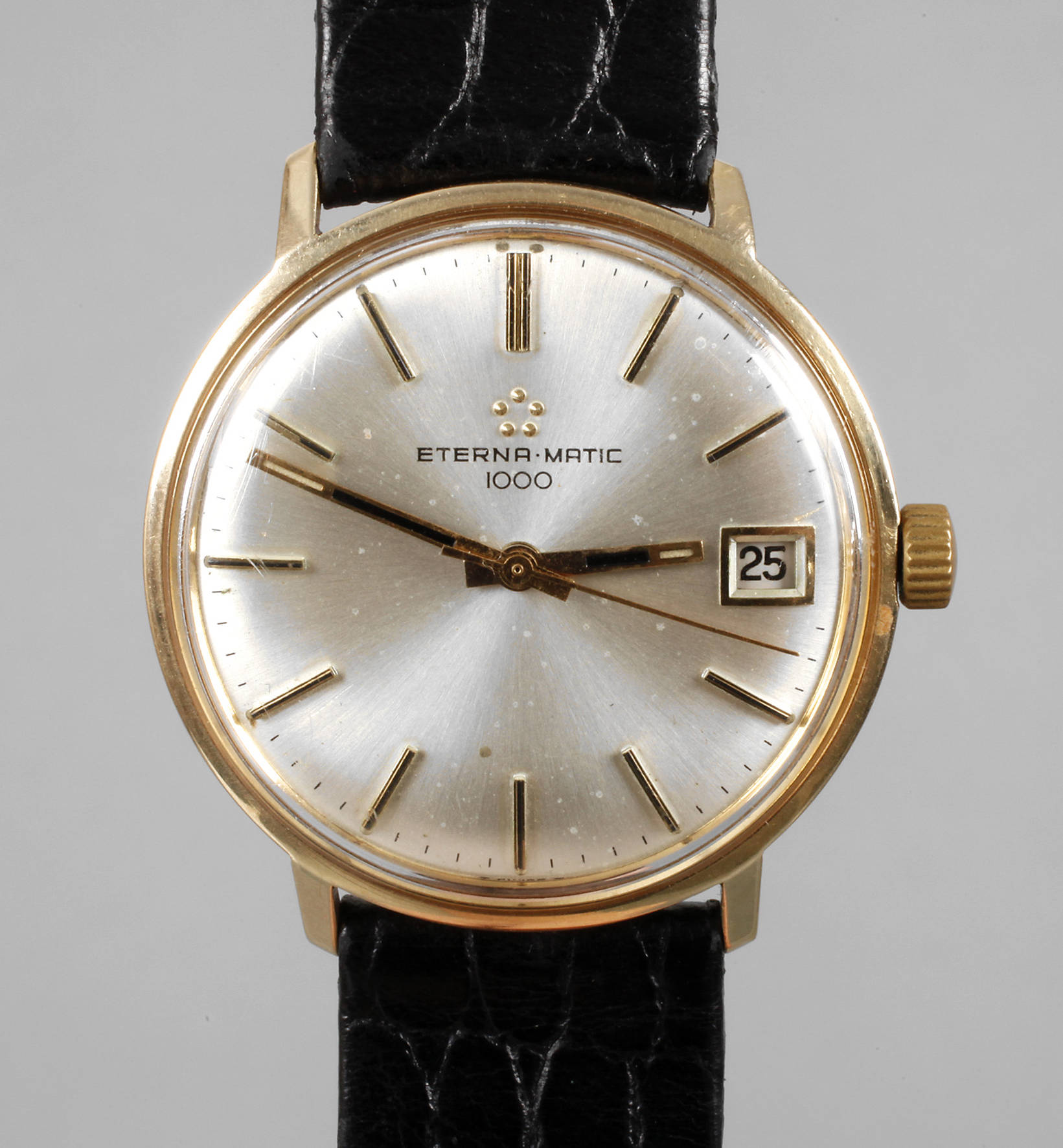 Herrenarmbanduhr Gold