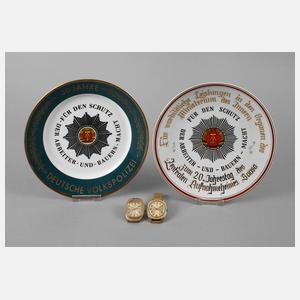 Zwei Armbanduhren Glashütte