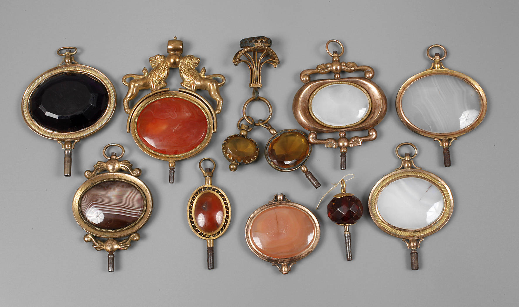 Konvolut feine Uhrenschlüssel