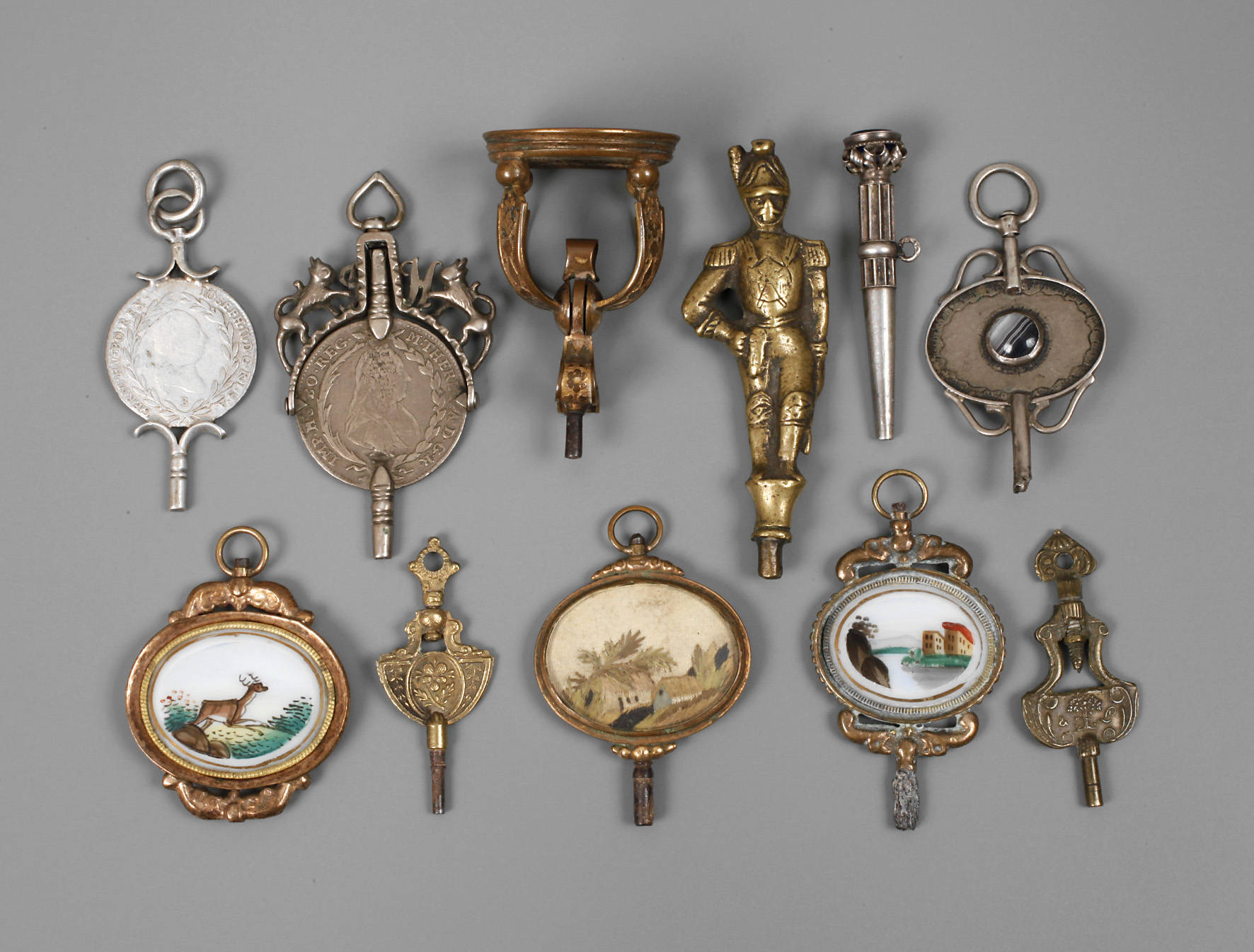 Konvolut feine Uhrenschlüssel