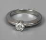 Damenring mit Brillant von ca. 0,25 ct
