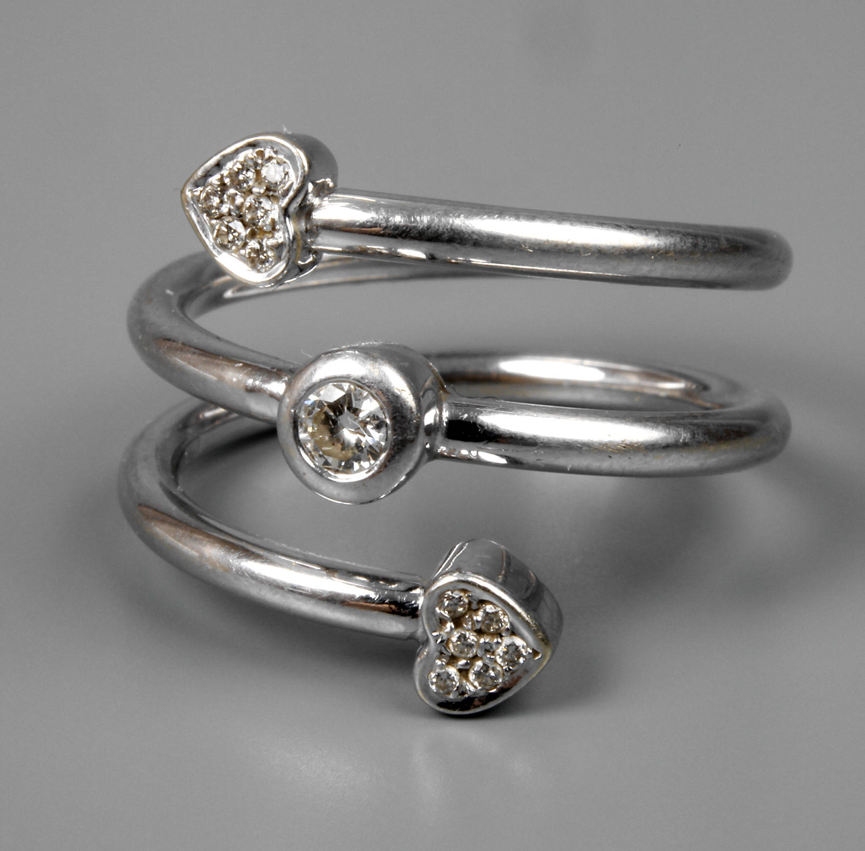 Moderne Brillantring