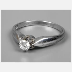Solitärring mit Brillant