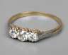 Damenring mit Altschliffdiamanten