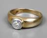 Damenring mit Brillant