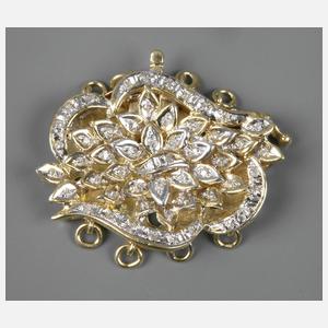 Kettenschließe mit Diamanten