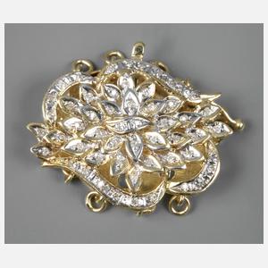 Kettenschließe mit Diamanten