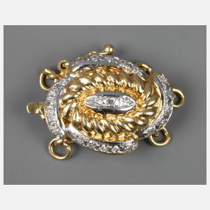 Kettenschließe mit Diamanten
