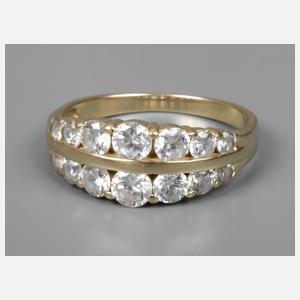 Damenring mit Zirkonia