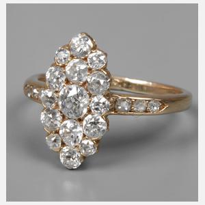 Eleganter Brillantring ca. 1,4 ct