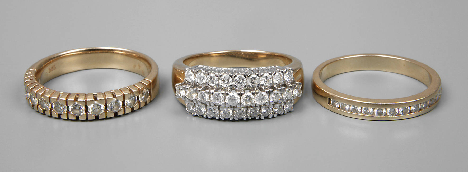 Konvolut Brillantringe