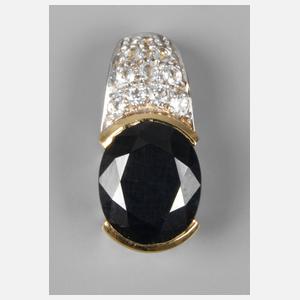 Anhänger mit Saphir