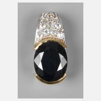 Anhänger mit Saphir111