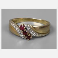 Damenring mit Rubinen111