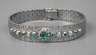 Hochwertiges Armband mit Smaragden und Brillanten