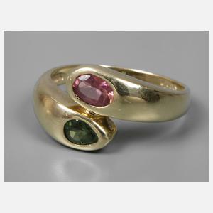 Damenring mit Turmalinen