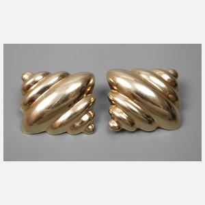 Paar große Ohrstecker