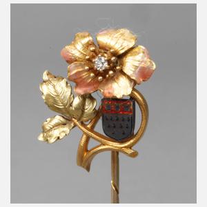 Reversnadel der Blumenspiele 1902