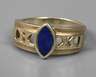 Damenring mit Lapislazuli