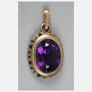 Anhänger mit Amethyst