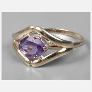 Damenring mit Amethyst