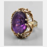 Damenring mit Amethyst111