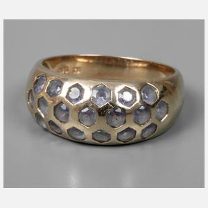 Damenring mit Amethysten