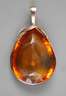 Anhänger mit Citrin von ca. 120 ct.