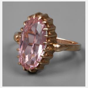 Damenring mit Steinbesatz