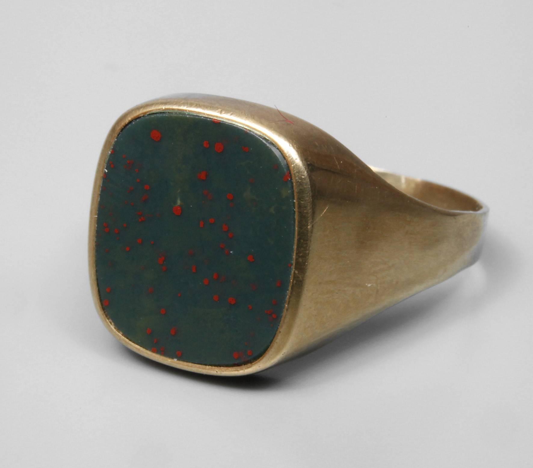 Herrenring mit Heliotrop