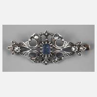 Filigrane Silberbrosche111