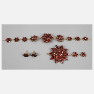 Konvolut Granatschmuck