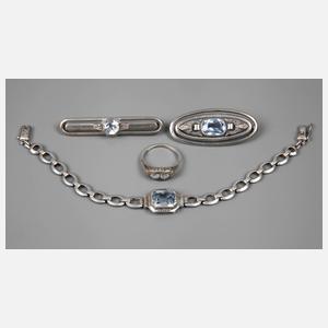 Konvolut Art déco-Schmuck