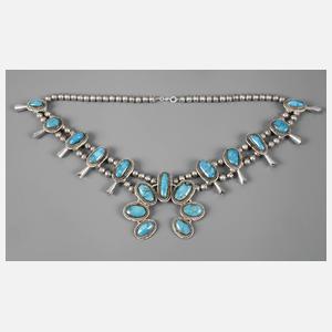 Collier mit Türkisen