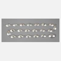 Silberkette mit Türkisbesatz111