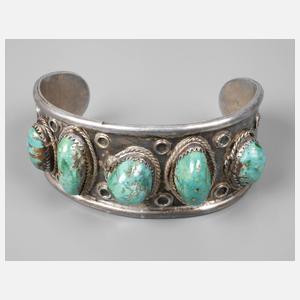 Armspange mit Türkisen