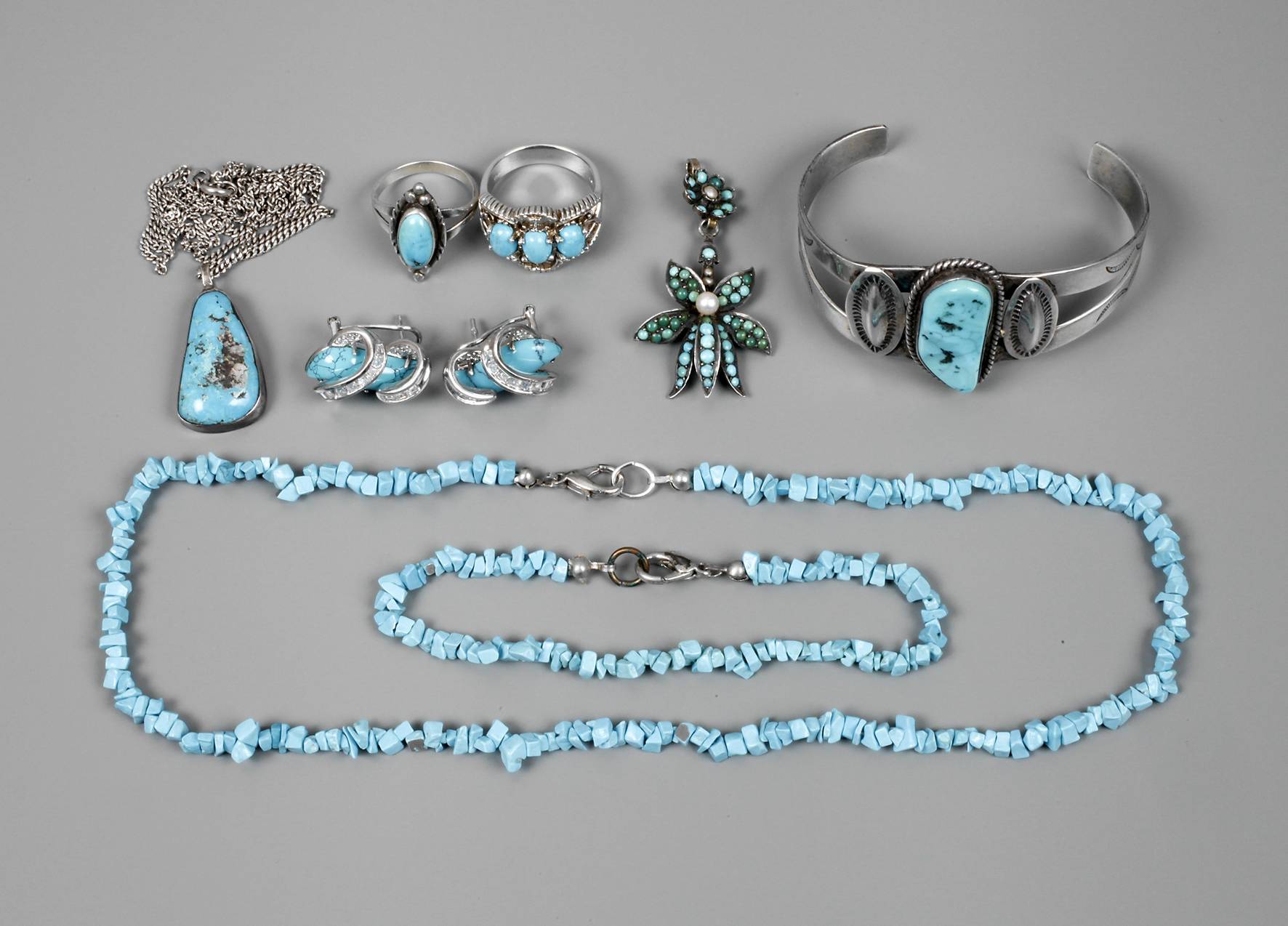 Konvolut Türkisschmuck