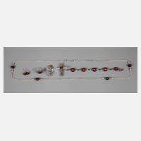 Konvolut Silberschmuck mit Karneol111