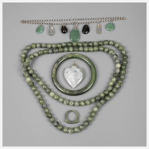 Konvolut Steinschmuck