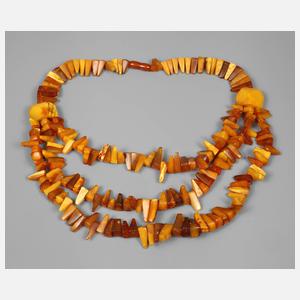 Großes Bernsteincollier
