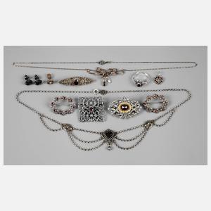 Konvolut Trachtenschmuck