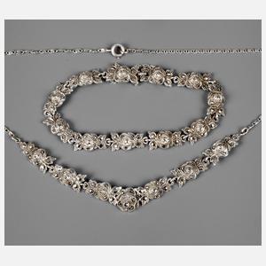 Schmuckset mit Markasiten