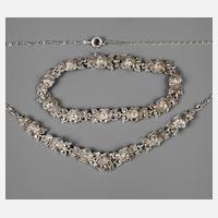 Schmuckset mit Markasiten111