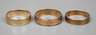 Drei Eheringe