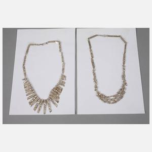 Konvolut Silberschmuck