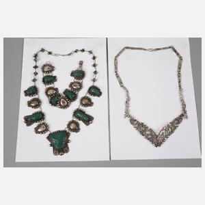 Konvolut Silberschmuck