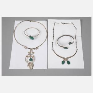 Konvolut Silberschmuck