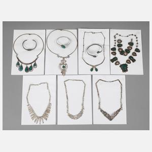 Konvolut Silberschmuck