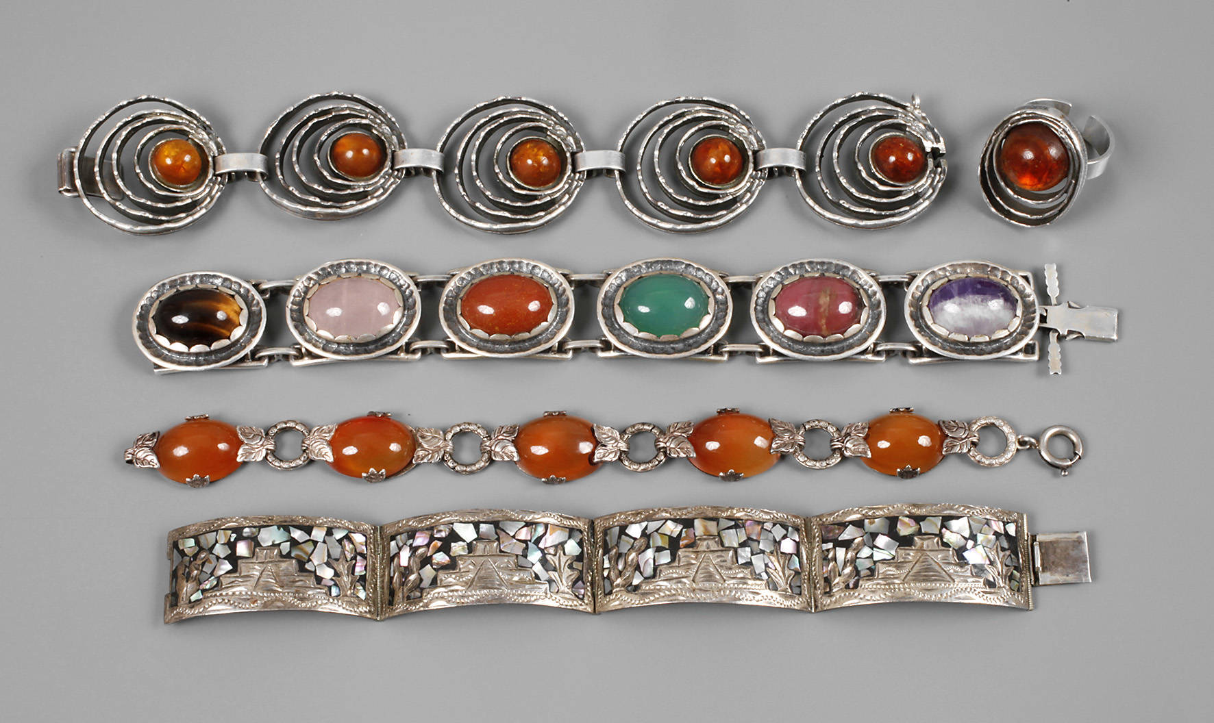 Konvolut Silberschmuck