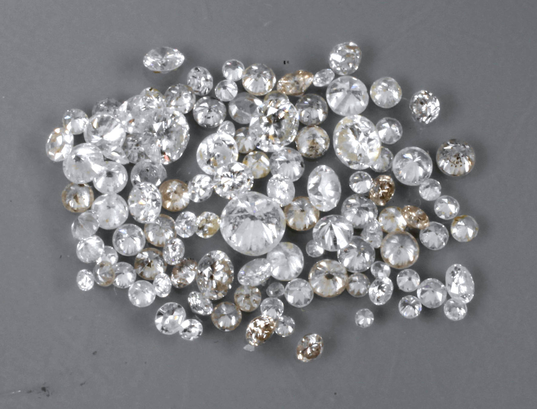 Konvolut Brillanten von ca. 3,5 ct